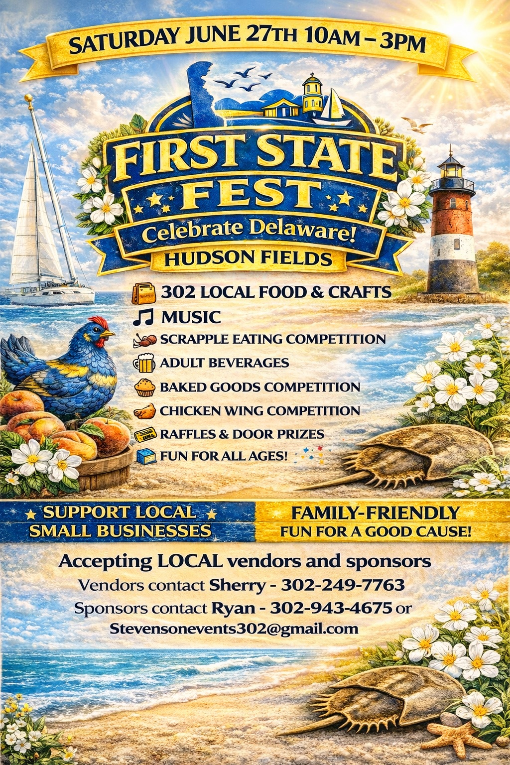 First State Fest flier