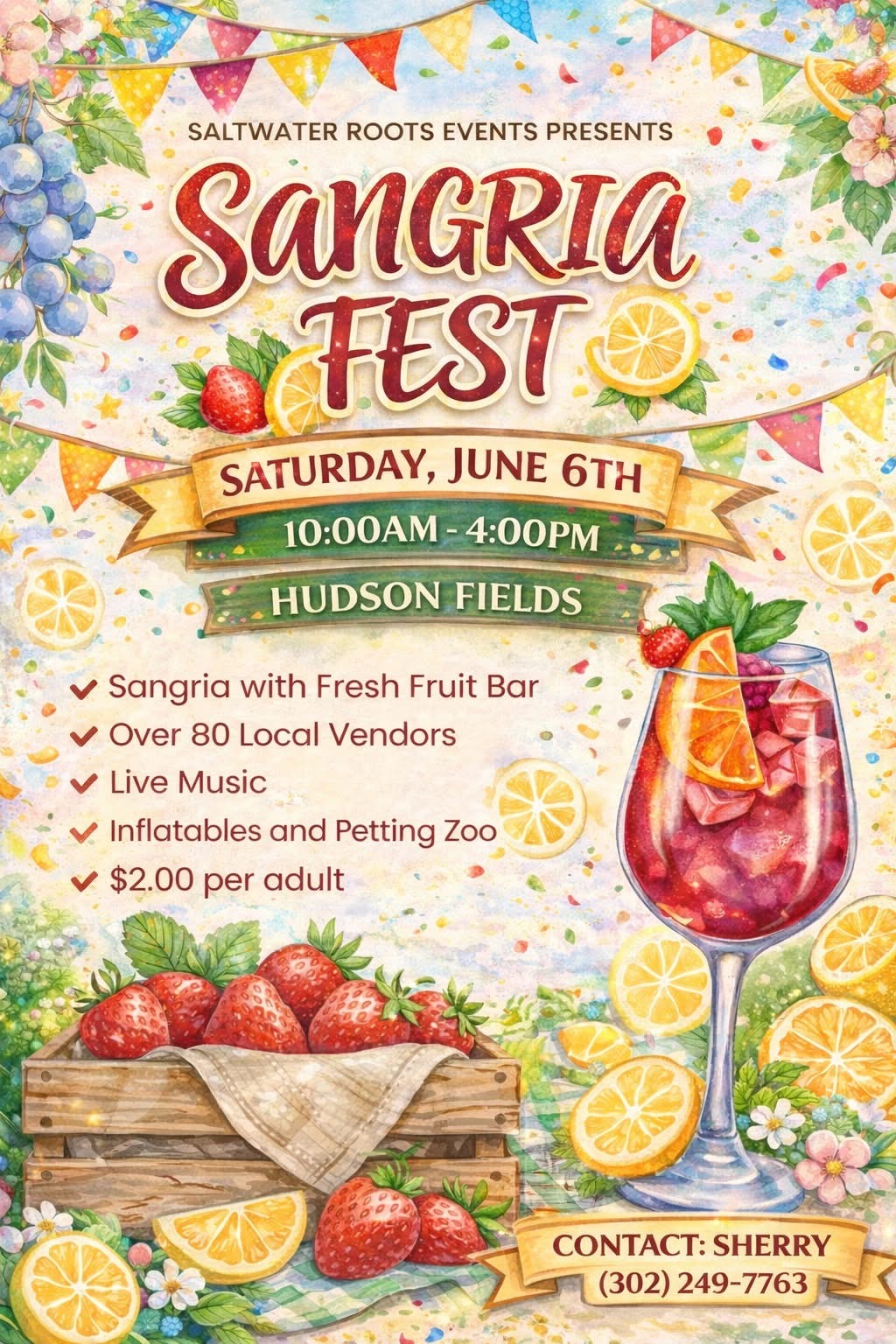 Sangria Fest flier